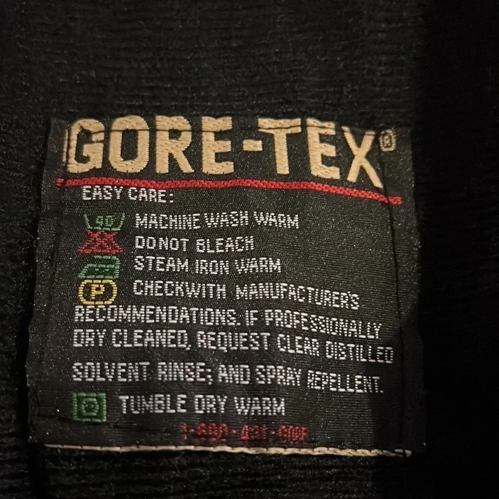 The‎ North Face Summit Series Gore-Tex black zip up light jacket Sz S